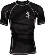 HAYABUSA 13089 Рашгард короткий рукав HAYABUSA Metaru 47 Rash Guard Shortsleeve Black Черный фото